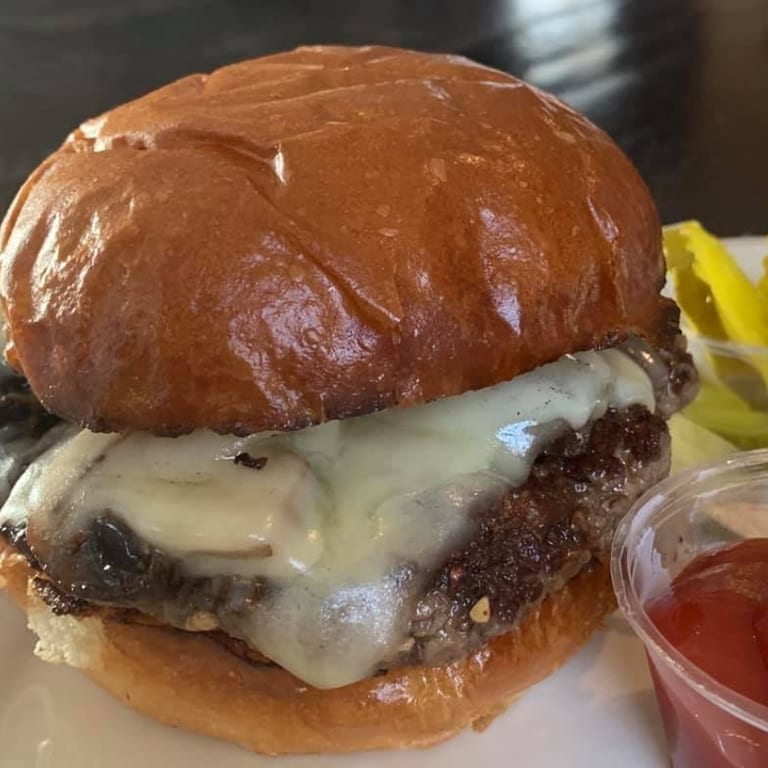 Indulge in Our Cheeseburger